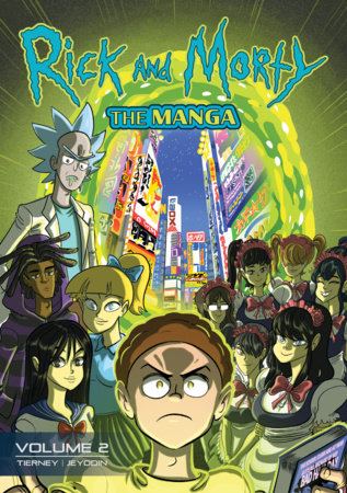 Couverture : Rick and Morty: the Manga, tome 2 : -After-School Science Club