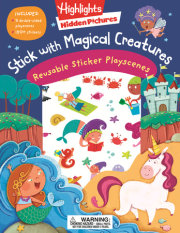 Stick with Magical Creatures Reusable Sticker Playscenes 