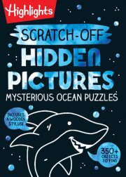 Scratch-Off Hidden Pictures Mysterious Ocean Puzzles