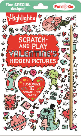 Hidden Pictures Kids Valentine Cards