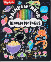 Rainbow Neon Hidden Pictures 