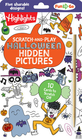 Scratch-and-Play Halloween Hidden Pictures: 9781639622566