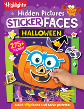 Hidden Pictures Sticker Faces: Halloween