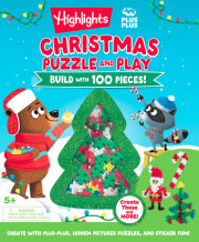 Christmas Puzzle and Play: Build with 100 Pieces! 