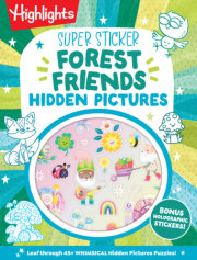 Super Sticker Forest Friends Hidden Pictures 