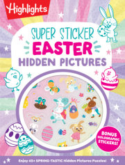 Super Sticker Easter Hidden Pictures 