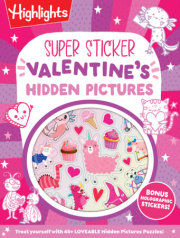 Super Sticker Valentine's Hidden Pictures 