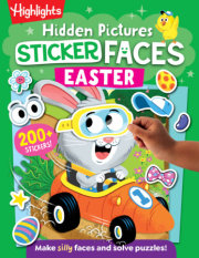 Hidden Pictures Sticker Faces: Easter 