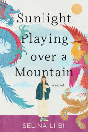 Sunlight Playing over a Mountain 