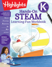 Kindergarten Hands-On STEAM Learning Fun Workbook 