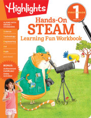 First Grade Hands-On STEAM Learning Fun Workbook 