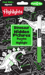 Dinosaur Hidden Pictures Puzzles to Highlight 
