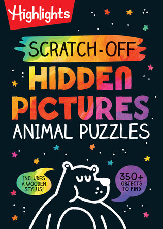 Scratch-Off Hidden Pictures Unicorn Puzzles - (Highlights Scratch-Off  Activity Books) (Spiral Bound)