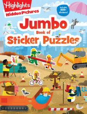 Jumbo Book of Sticker Puzzles 