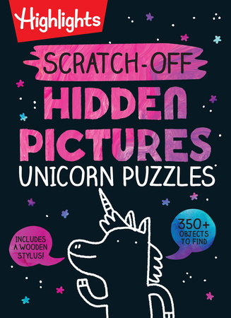 Scratch-Off Hidden Pictures Rainbow Party Puzzles: 9781639620791 |  : Books