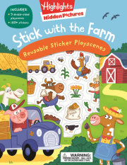 Stick with the Farm Hidden Pictures Reusable Sticker Playscenes 