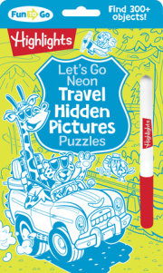 Let's Go Neon Travel Hidden Pictures Puzzles 