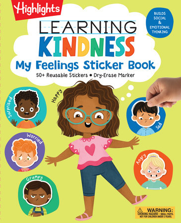 Learning Kindness My Feelings Sticker Book: 9781644729267