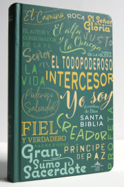 Biblia RVR 1960 letra grande tamaño manual, con nombres de Dios / Spanish Bible RVR 1960 Handy Size Large Print, Names 