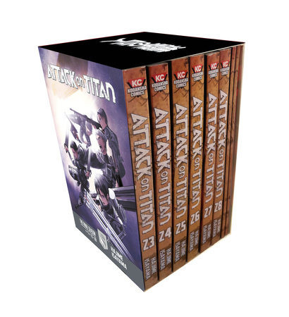 Attack on Titan The Final Season Part 1 Manga Box Set by Hajime Isayama:  9781646513840 | : Books