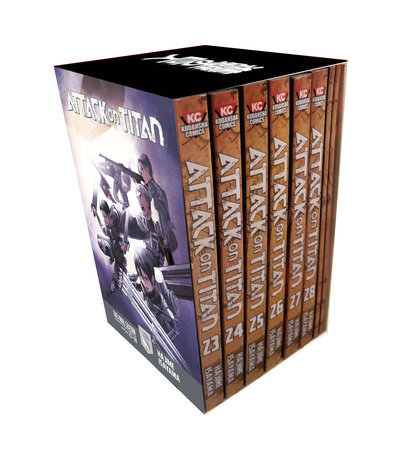 Attack on Titan The Final Season Part 1 Manga Box Set by Hajime Isayama:  9781646513840