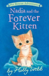 Book cover for Nadia and the Forever Kitten