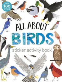 Book cover for All About Birds Sticker Activity Book