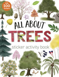 Book cover for All About Trees Sticker Activity Book