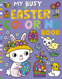Book cover for My Busy Easter Coloring Book
