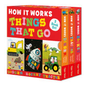 How it Works: Things That Go 3-Book Boxed Set 