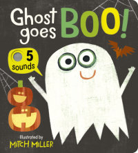 Book cover for Ghost Goes Boo! An Interactive Book with 5 Sounds!
