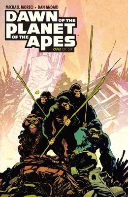Couverture : Dawn of the Planet of the Apes #1