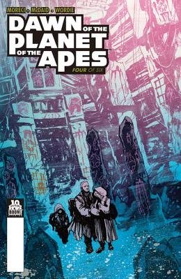 Couverture : Dawn of the Planet of the Apes #4