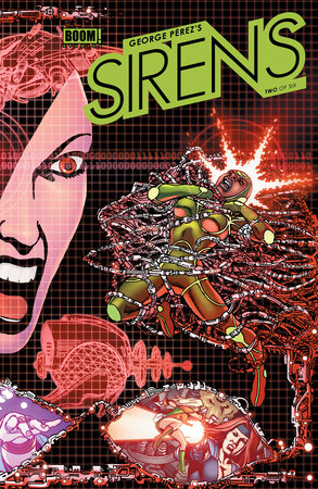 Couverture : George Perez's Sirens #2