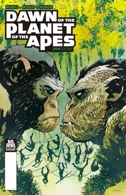 Couverture : Dawn of the Planet of the Apes #5 (of 6)
