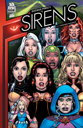 Couverture : George Perez's Sirens #4 (of 6)