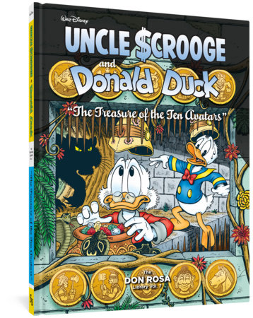 Couverture : Walt Disney Uncle Scrooge and Donald Duck : The Don Rosa Library, tome 7 : the Treasure of the Ten Avatars