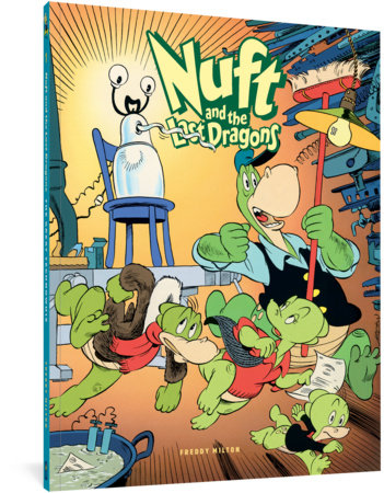Couverture : Nuft and the Last Dragons, tome 1 : The Great Technowhiz