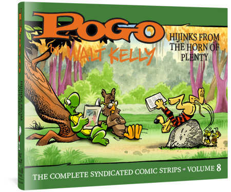 Couverture : Pogo the Complete Syndicated Comic Strips, tome 8 : Hijinks from the Horn of Plenty