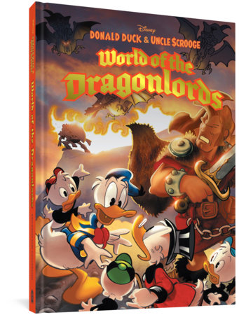 Couverture : Donald Duck and Uncle Scrooge: World of the Dragonlords