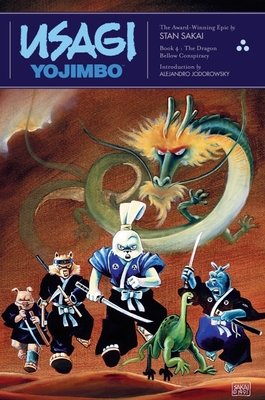 Couverture : Usagi Yojimbo: The Dragon Bellow Conspiracy