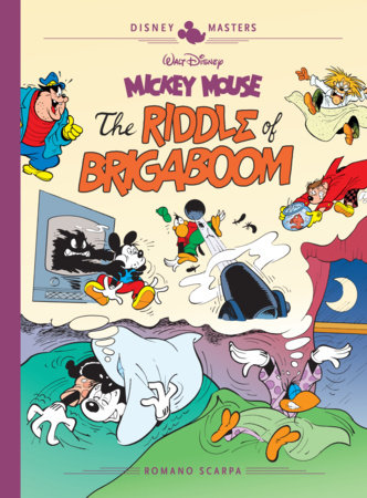 Couverture : Walt Disney's Mickey Mouse : the Riddle of Brigaboom: Disney Masters, tome 23