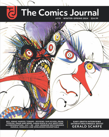 Couverture : Comics Journal #310
