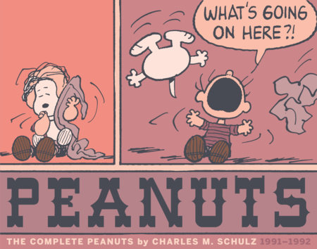 Couverture : Complete Peanuts 1991-1992, tome 21 : Paperback Edition