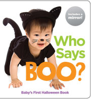 Who Says Boo? Baby's First Halloween Book 