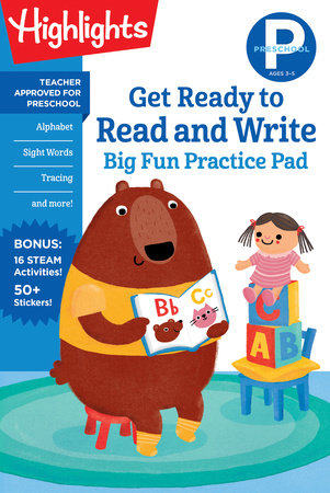 Preschool Get Ready To Read And Write Big Fun Practice Pad 9781684379040 Penguinrandomhouse Com Books