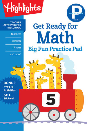 Preschool Get Ready For Math Big Fun Practice Pad Penguinrandomhouse Com Books