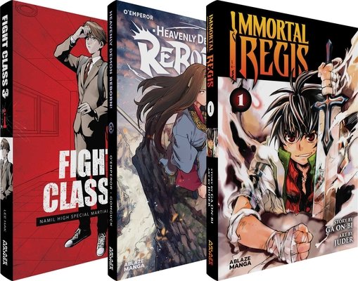 Couverture : Ablaze Manhwa Spotlight Pack: Action- Adventure