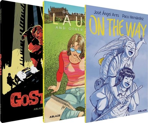 Couverture : ABLAZE Spotlight on Euro-Comics Collected Set