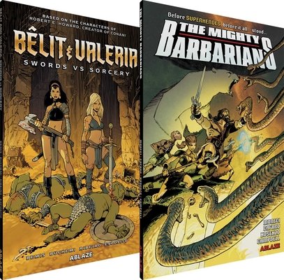 Couverture : ABLAZE Spotlight on Sword-And-Sorcery Collected Set